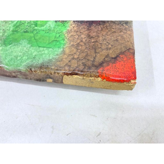 Studio Color Composition 2 Wall Panel in Ceramic by Heinz Pelzer, 1960s-1970s For Sale - Image 11 of 18