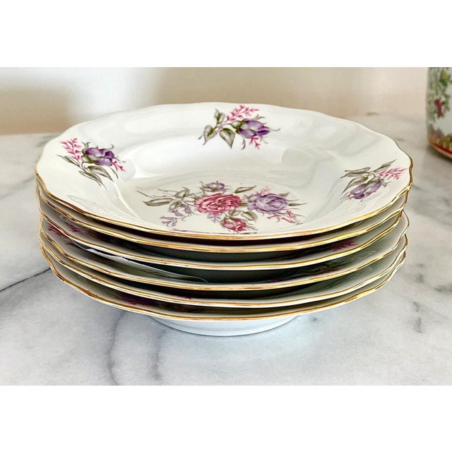 Vintage Polish China Bowls, Favolina - Set of 6 For Sale - Image 4 of 9