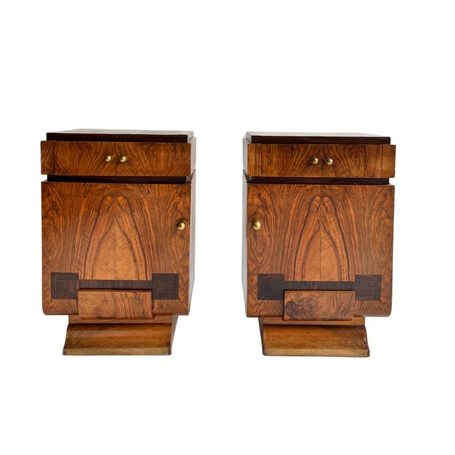French Art Deco Side Tables, 1930s, Set of 2 For Sale - Image 13 of 13