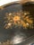 Antique 1870s Very Rare Oversized Victorian Napoleon 111 Second Empire Design Ebonized Lacquer Wood Parlor Tray For Sale - Image 4 of 11