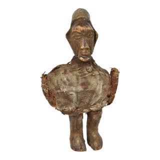 Early 20th Century Teke Wood Figure For Sale