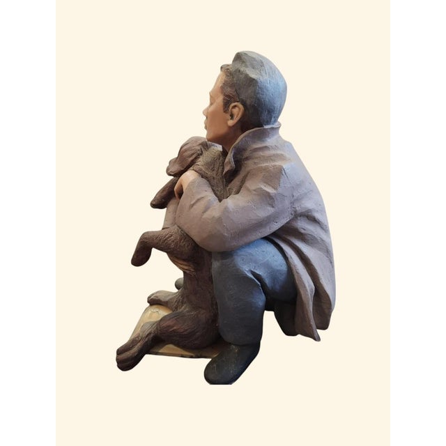 Figure made of resins. Excellent gift for all people who love animals. It represents friendship and fidelity. This piece...