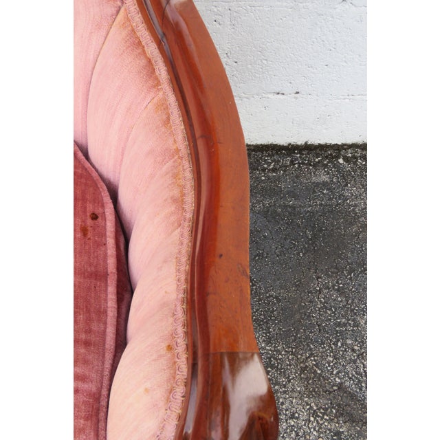 Victorian Kimball Carved Side Accent Chair 6217 For Sale - Image 12 of 15