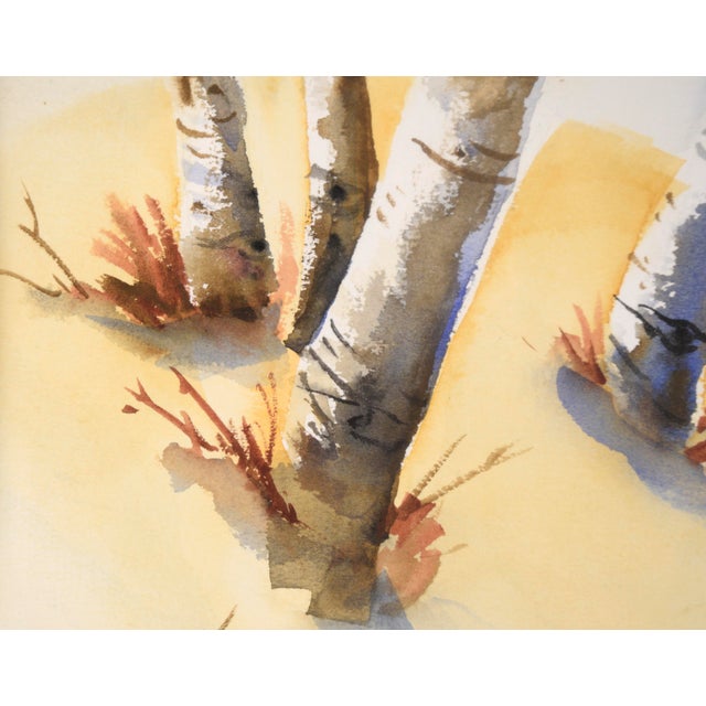 Birch Trees in Spring, Landscape For Sale In Monterey, CA - Image 6 of 8