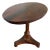 Regency Continental Carved Rosewood and Marquetry Side Table For Sale