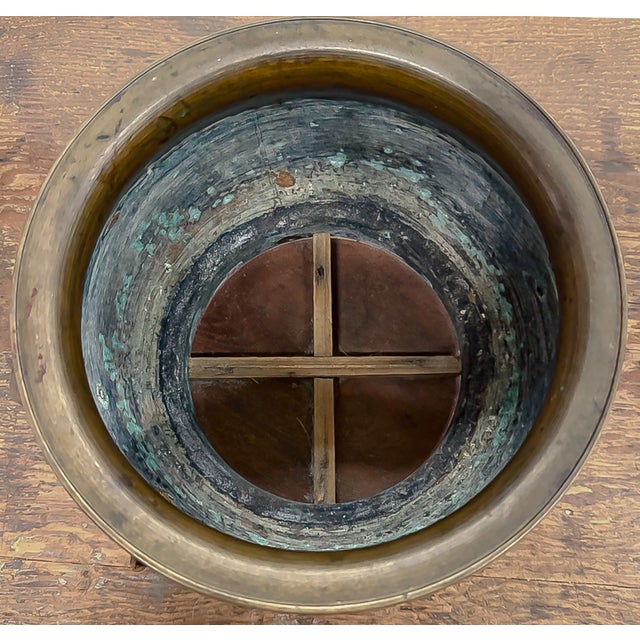 Japanese Showa Period Bronze Planter For Sale - Image 11 of 12