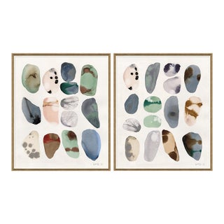 Stones I & II Set by Susan Hable For Sale