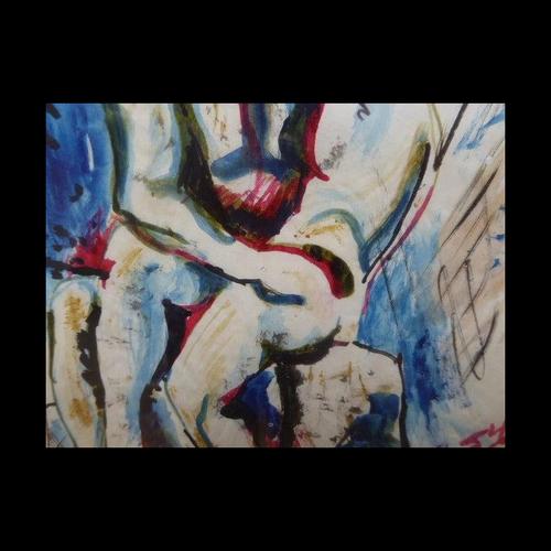 Maria Rajecka, Pair of Impressionist Watercolours, 1950, Watercolor, Framed For Sale - Image 4 of 13