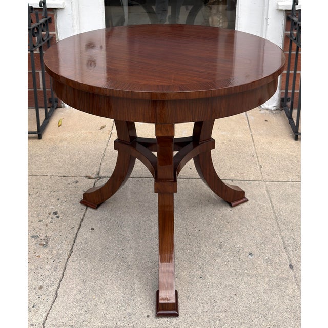 Dessin Fournir Baran Walnut Side Table - 1 of 2 Available.
