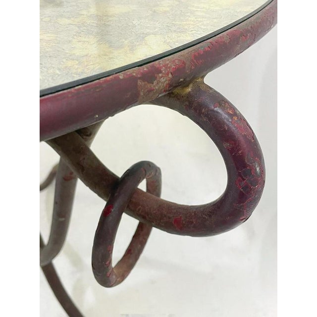 Art Deco Coffee Table attributed to René Drouet, France, 1940s For Sale - Image 11 of 14