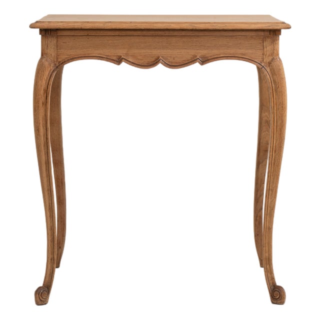 Louis XV Oak Side Table, France, Early 20th Century For Sale