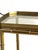 Mid 20th Century Brass Hollywood Regency Faux Bamboo Tray Table For Sale - Image 11 of 14