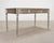 John Vesey Steel Bronze Neoclassical Library Table or Desk For Sale In Sacramento - Image 6 of 16