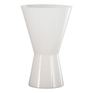 Italian White Table Lamp For Sale