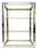 Hollywood Regency Bicolor Shelf by Renato Zevi, 1970s For Sale