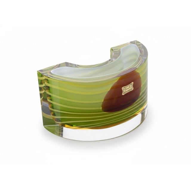 Vintage Czechoslovakian Bowl by Egermann, 1970s For Sale - Image 9 of 9