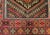 Vintage Afghan Baluch Tribal Area Rug in a Near-Square Size in Red, Blue, Brown For Sale - Image 15 of 17