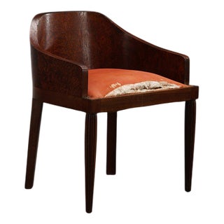 Art Deco Accent Chair, 1930s For Sale
