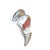 Bochic “Orient” Vintage Ruby, Sapphire & White South Sea Pearl Brooch 18K Gold For Sale - Image 11 of 11