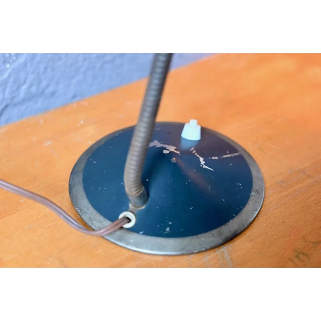 Black Black Cocotte Table Lamp, France, 1950 For Sale - Image 8 of 12