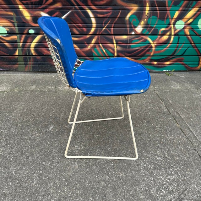 Knoll Set of 5 Harry Bertoia for Knoll Side Chairs For Sale - Image 4 of 12