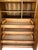 1970s Vintage Mid Century Modern Brutalist Tall Dresser Cabinet Highboy For Sale - Image 5 of 9