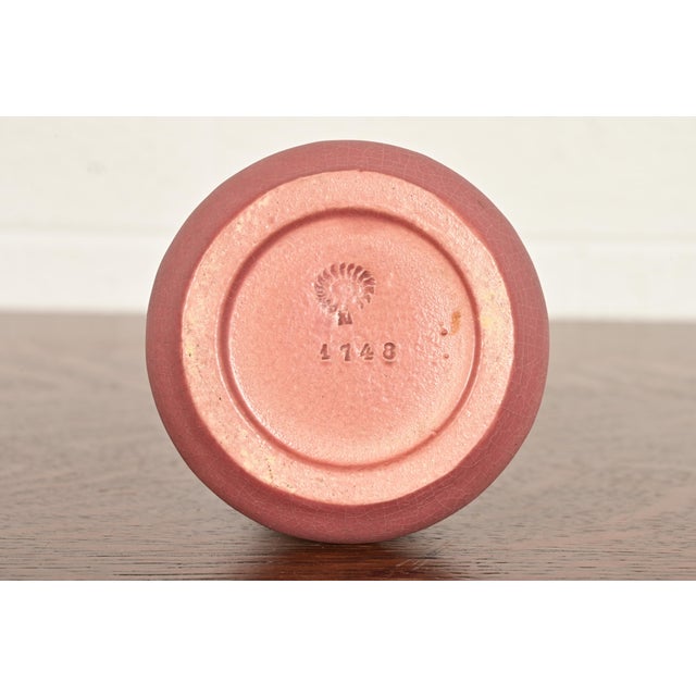 Rookwood Pottery Arts & Crafts Glazed Ceramic Vase, Circa 1910 For Sale - Image 9 of 11