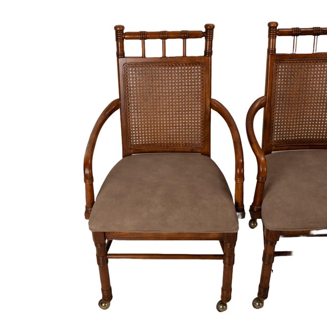 These Stanley Arm Chairs brings a perfect blend of tropical elegance and timeless comfort to your home. Each chair...