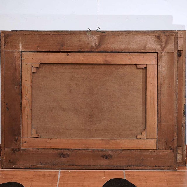 Still Lifes, Early 1900s, Oil on Canvases, Framed, Set of 2 For Sale - Image 9 of 10