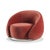 A sculptural seat with an enveloping silhouette, this round armchair by Lorenza Bozzoli balances soft comfort with a...