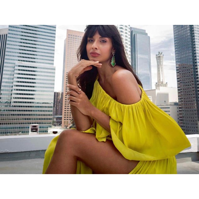 Bochic "Orient" Red Ruby & Multi Color Sapphires Ring Set In 18K Gold & Silver For Sale - Image 9 of 18