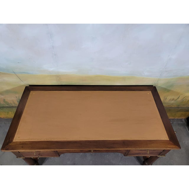 Empire Style Desk in Mahogany For Sale - Image 5 of 13