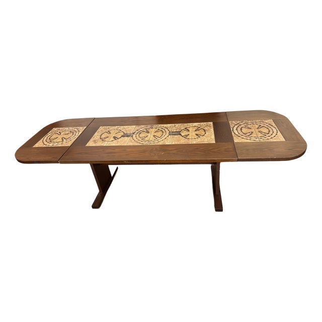 Danish Extendable Dining Table by Poul Poulsen for Gangso Møbler, 1960s For Sale