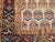 19th Century Persian Bidjar Runner, Hand-Knotted Wool, Allover Paisley Pattern, Ivory & Navy, 3x13 For Sale - Image 9 of 14