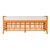 Wood Luna Bench - Orange For Sale - Image 7 of 7