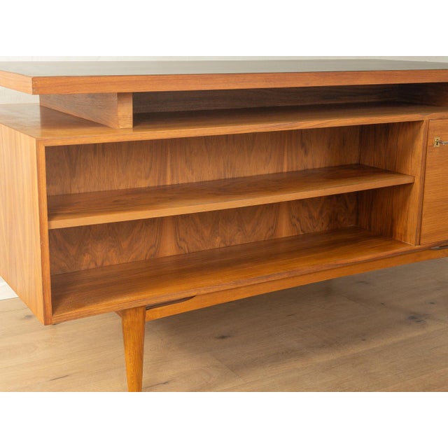 1960s Vintage Desk in Oak, 1960s For Sale - Image 5 of 10