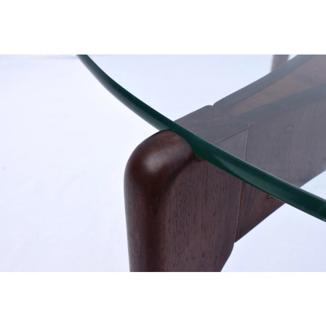 1960’s Danish Modern Coffee table by Sven Ellekaer for Christian Linneberg For Sale In Philadelphia - Image 6 of 14
