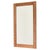 Scandinavian Modern Oak Wall Mirror in the style of Kjaernulf, Denmark, 1960s For Sale - Image 9 of 9