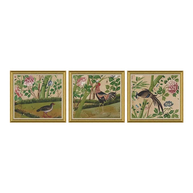 Delfern III, IV & V Framed Art Prints - Set of 3 by David Phoenix For Sale