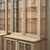 Pair of Monumental Stripped Gothic Revival Solid Oak Display Bookcases For Sale - Image 9 of 18