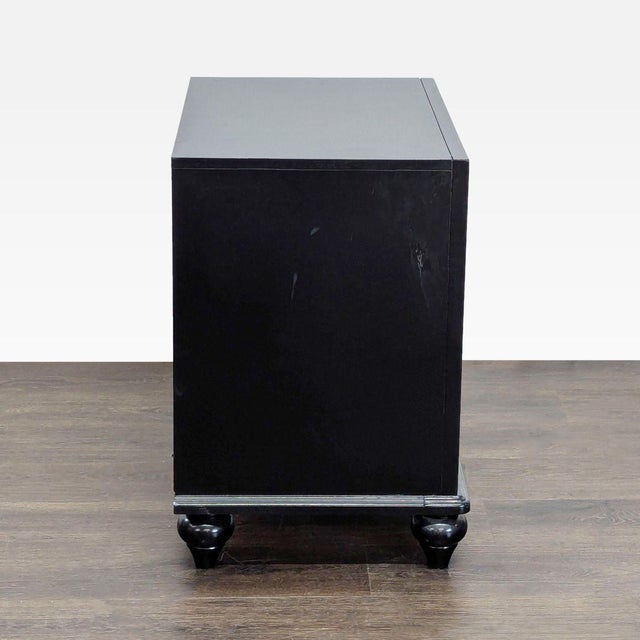 Coaster Barzini Two Drawer Nightstand With Metallic Acrylic Front For Sale - Image 4 of 10