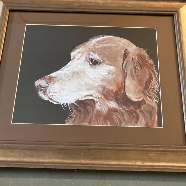 8 x 11 print on paper after original painting by contemporary artist Judy Henn Overall size with mat & frame is 14 x 17...