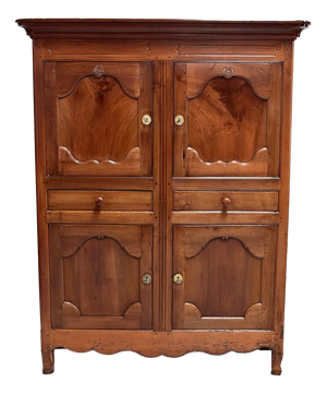 4-Door Regional Buffet in Louis XV Style, Early 19th Century