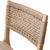 2020s Matthew Izzo Home Monroe Cerused Oak Rattan Wrapped Dining Chair For Sale - Image 5 of 6