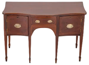 Georgian Sideboard in Mahogany Server Buffet, 1890s