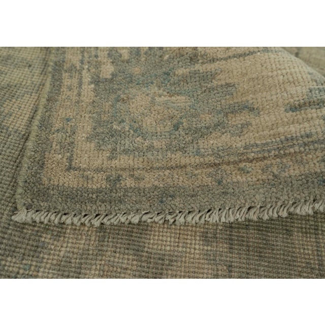 Oushak Rug 3' x 4'10" #21355 For Sale In Houston - Image 6 of 8