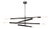 Regina Andrew Wick Steel Chandelier, Oil Rubbed Bronze For Sale