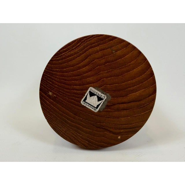 Mid-Century Modern Danish Teak and Brass Digsmed Ice Bucket, 1960s For Sale - Image 6 of 9