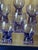 Mid-Century Modern Murano Alexandrite Glass Bullicante Goblets, 1962, Set of 12 For Sale - Image 6 of 18