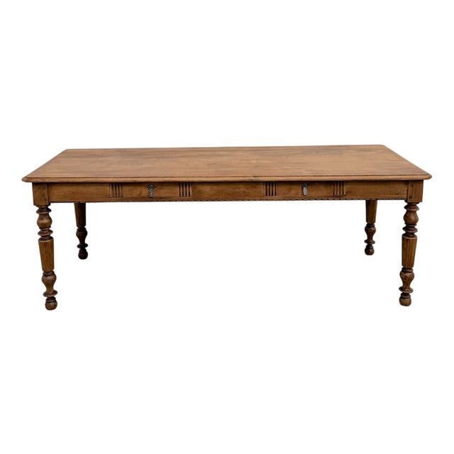 Antique Farmhouse Table in Oak, 1900s For Sale